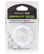 Ribbed Ring Clear Silicone TPR PF Blend Cock Ring Durable
