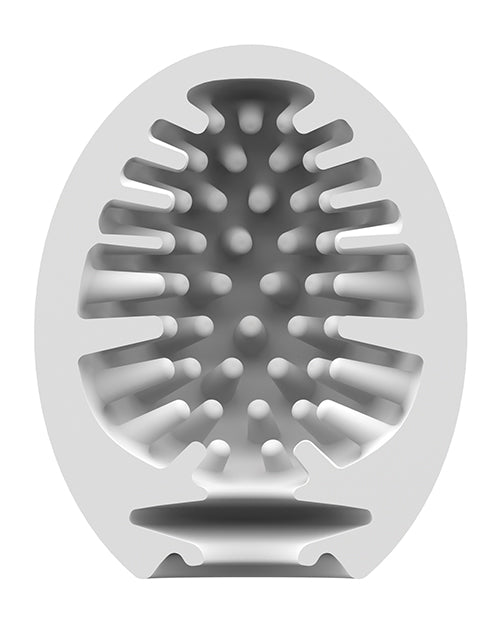Satisfyer Masturbator Egg Naughty Dark Green Cyber Skin Sleeve