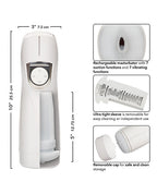 Pulsar Stroker Masturbator Dual Vibration Suction Rechargeable