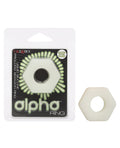 Liquid Silicone Prolong Glow in the Dark Sexagon Cock Ring