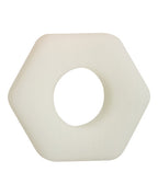 Liquid Silicone Prolong Glow in the Dark Sexagon Cock Ring