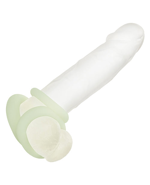 Liquid Silicone Glow In The Dark Cock Ring Set Of 3