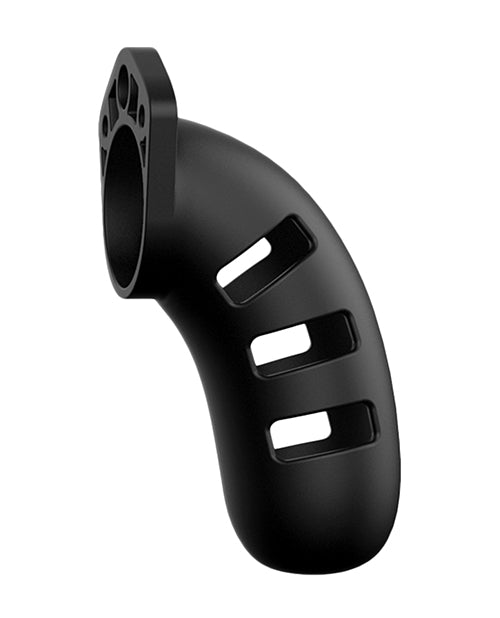 Shots Man Cage Chastity 4.5 Inch Cock Cage Model 21 Black