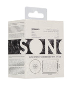 Shots Sono No. 92 Reversible Textured Masturbator Transparent