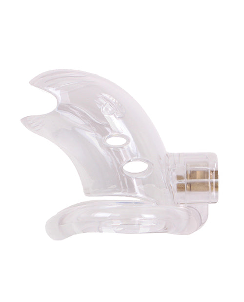 Chastity Cage ABS Plastic Brass Locking Device Secure