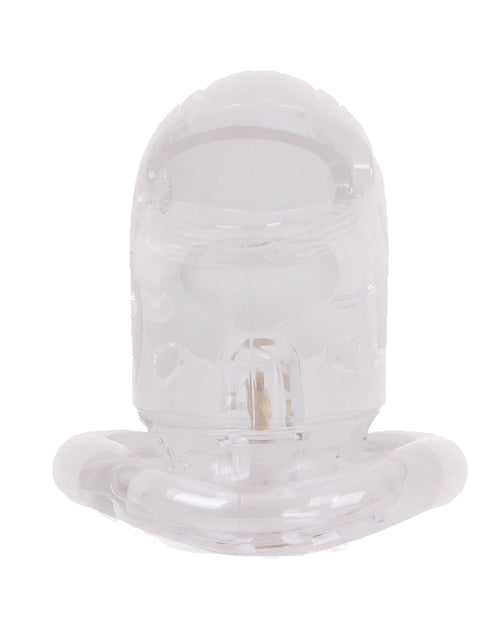 Chastity Cage ABS Plastic Brass Locking Device Secure