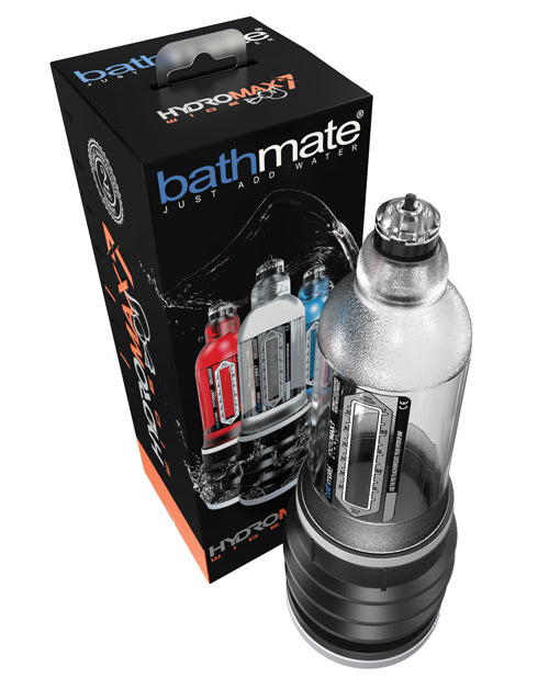 Bathmate Hydromax 7 Wide Boy Penis Pump Clear Vessel