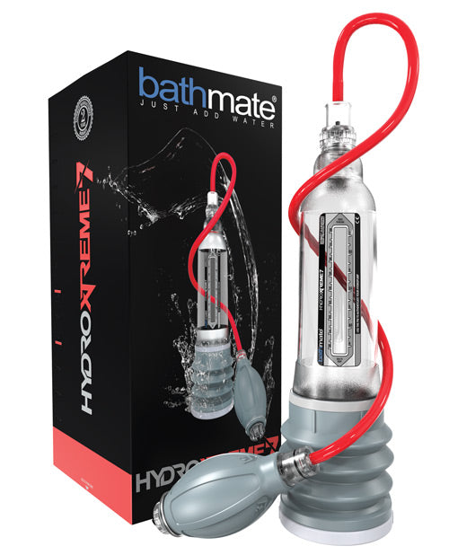 Bathmate Hydroxtreme 7 Clear Water-Based Penis Pump