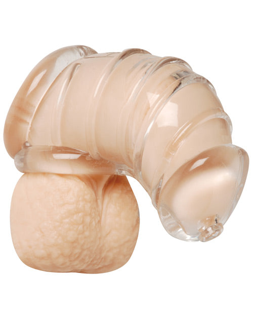 Detained Soft Body Chastity Cage Master Series Discreet Flexible Rubber