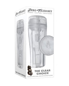 Masturbator Sleeve Clear Choice Crystal Clear No Slip Grip