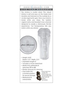 Masturbator Sleeve Clear Choice Crystal Clear No Slip Grip