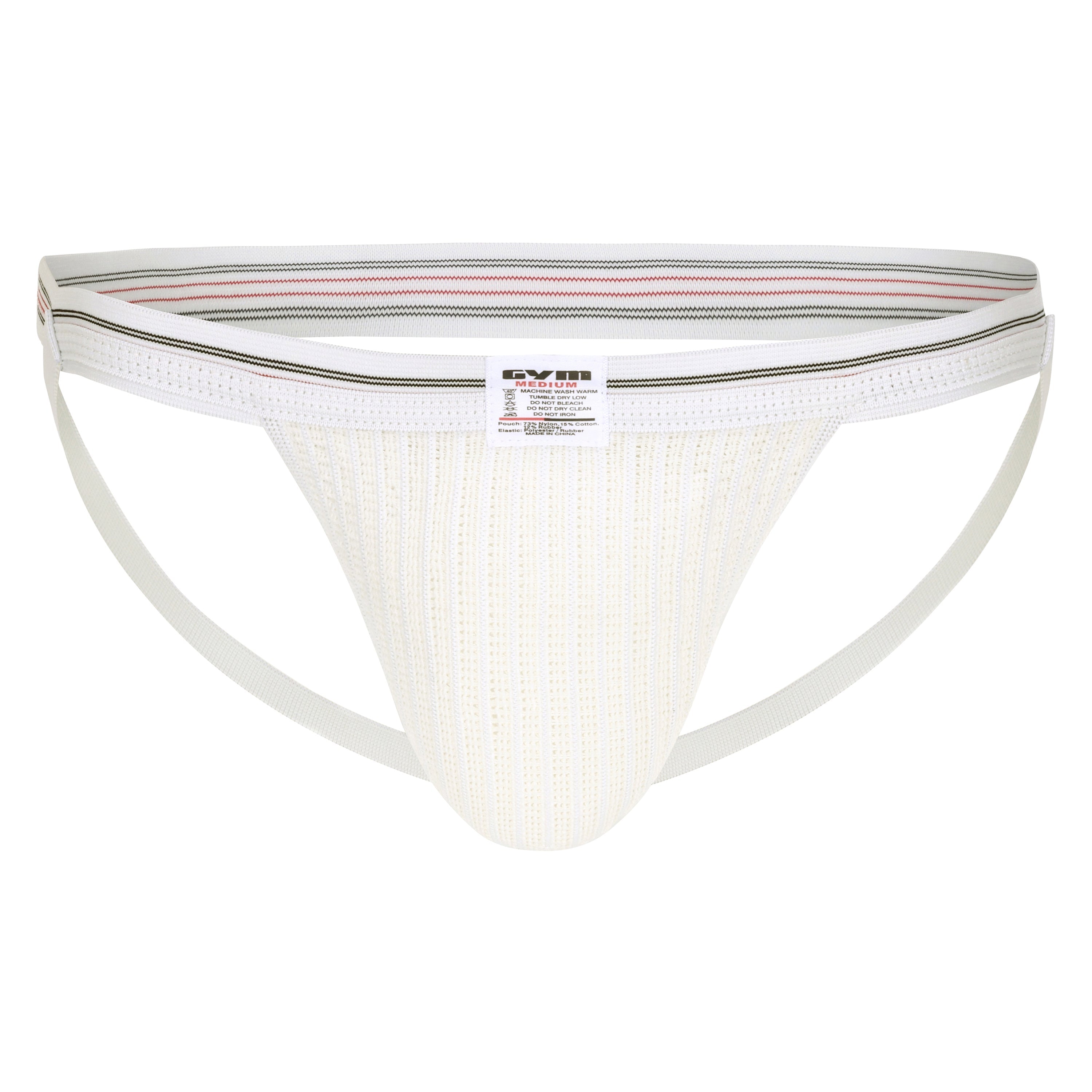 Gym Old School Swim/Run Jockstrap with 1" Waistband