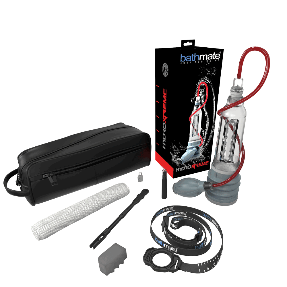 Bathmate Hydroxtreme 7 Clear Water-Based Penis Pump