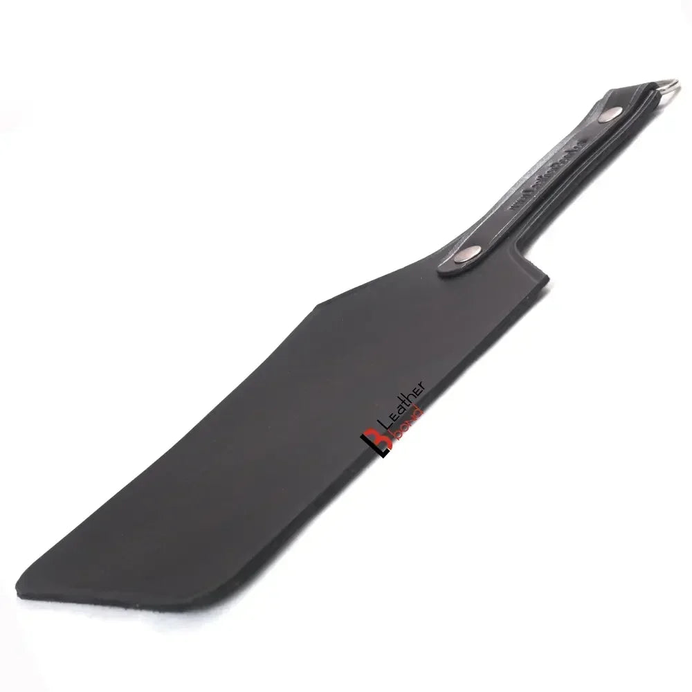 Cowhide Saddle Leather Spanking Paddle Lightweight Flexible