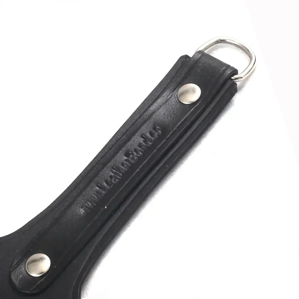 Cowhide Saddle Leather Spanking Paddle Lightweight Flexible