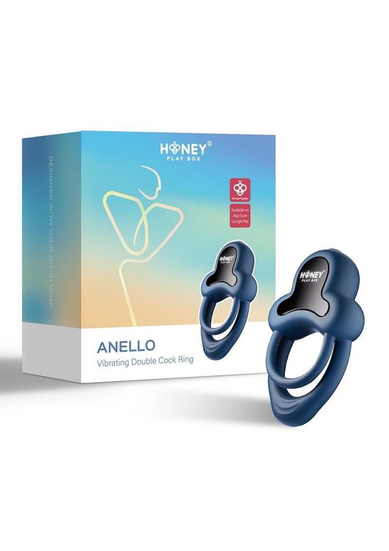 Anello Vibrating 2 Cock Ring Rechargeable App Controlled