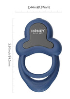 Anello Vibrating 2 Cock Ring Rechargeable App Controlled