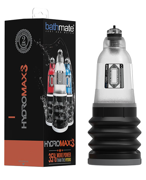 Bathmate Hydromax3 product and packaging on a white background