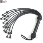 Bad Boy Bondage Set Leather Restraint Kit With Cuffs And Paddles