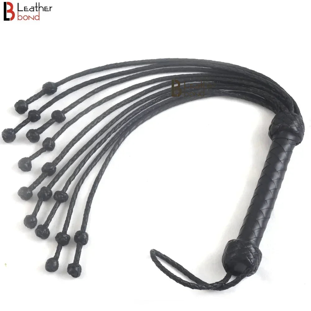Bad Boy Bondage Set Leather Restraint Kit With Cuffs And Paddles