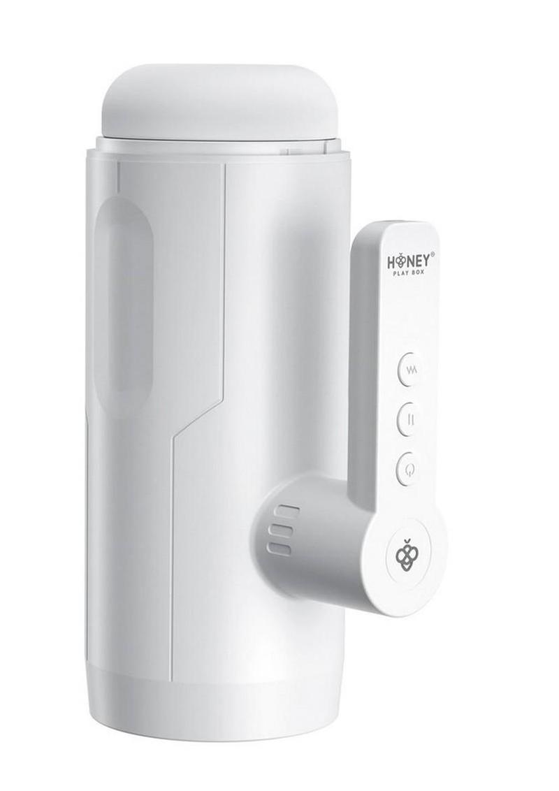 Blanche Thrusting Blowjob Toy Rechargeable Male Masturbator