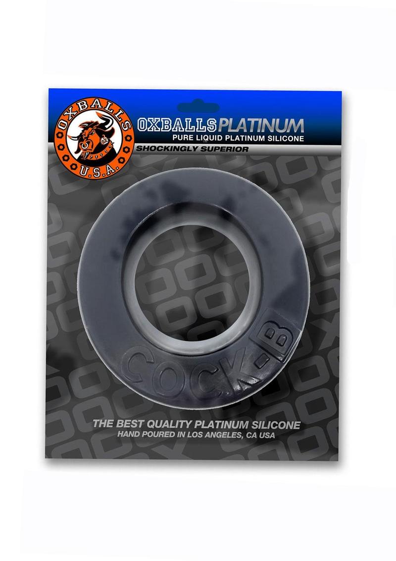 Oxballs CockB Bulge Silicone Cock Ring Red Liquid Platinum Endurance