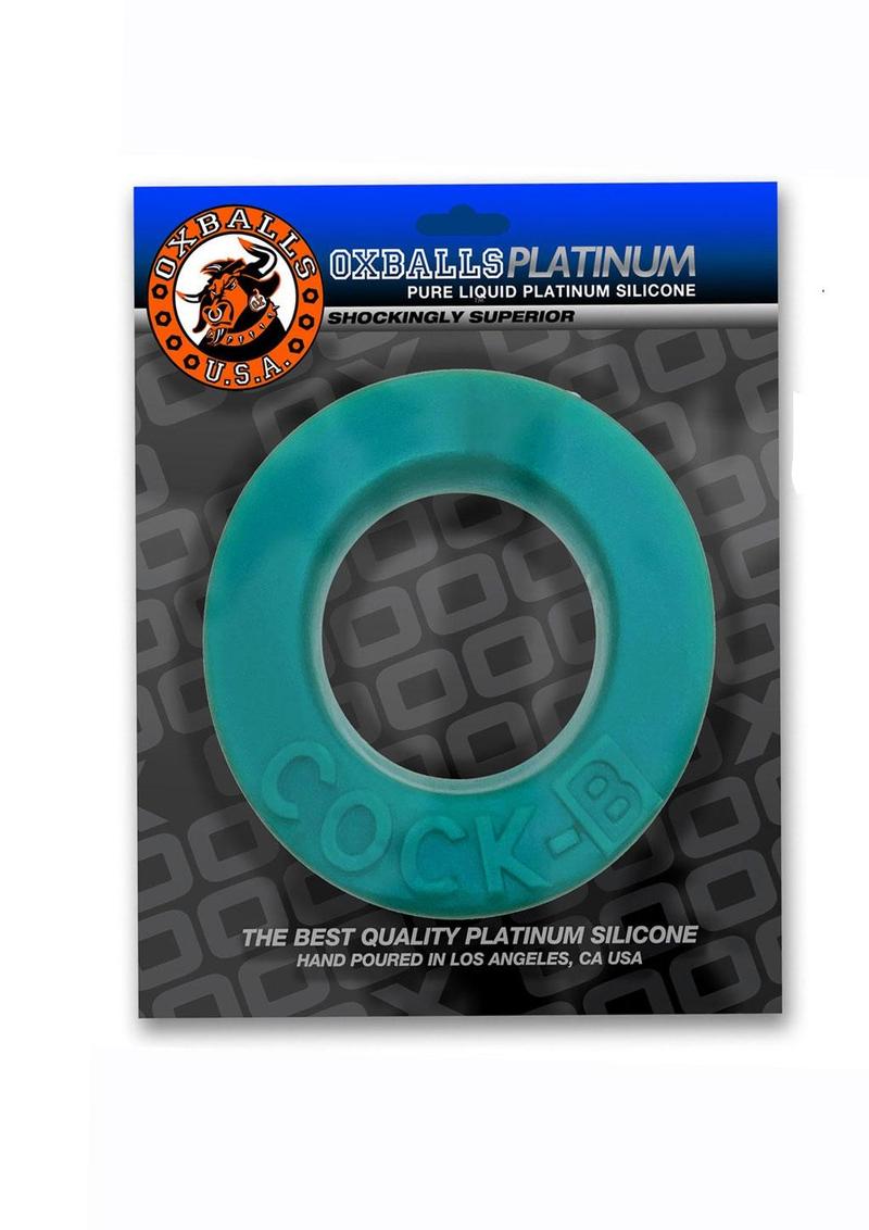 Oxballs CockB Bulge Silicone Cock Ring Red Liquid Platinum Endurance