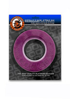 Oxballs CockB Bulge Silicone Cock Ring Red Liquid Platinum Endurance