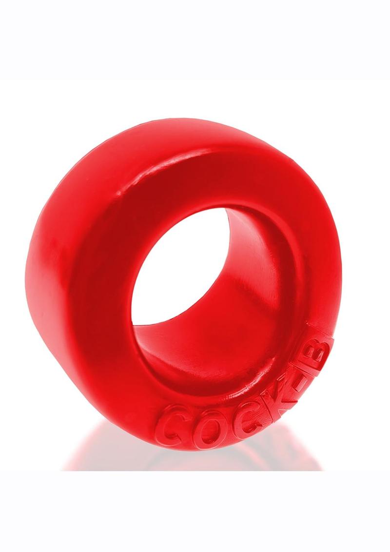 Oxballs CockB Bulge Silicone Cock Ring Red Liquid Platinum Endurance