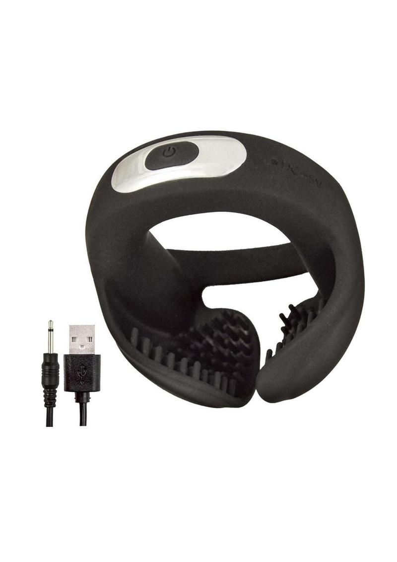 CockPower Scrotum Hugger Rechargeable Silicone Cock Ring