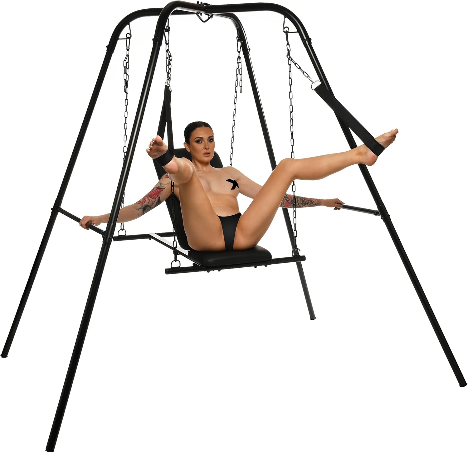 DungeonLuxe Full-Body Sex Swing with Frame
