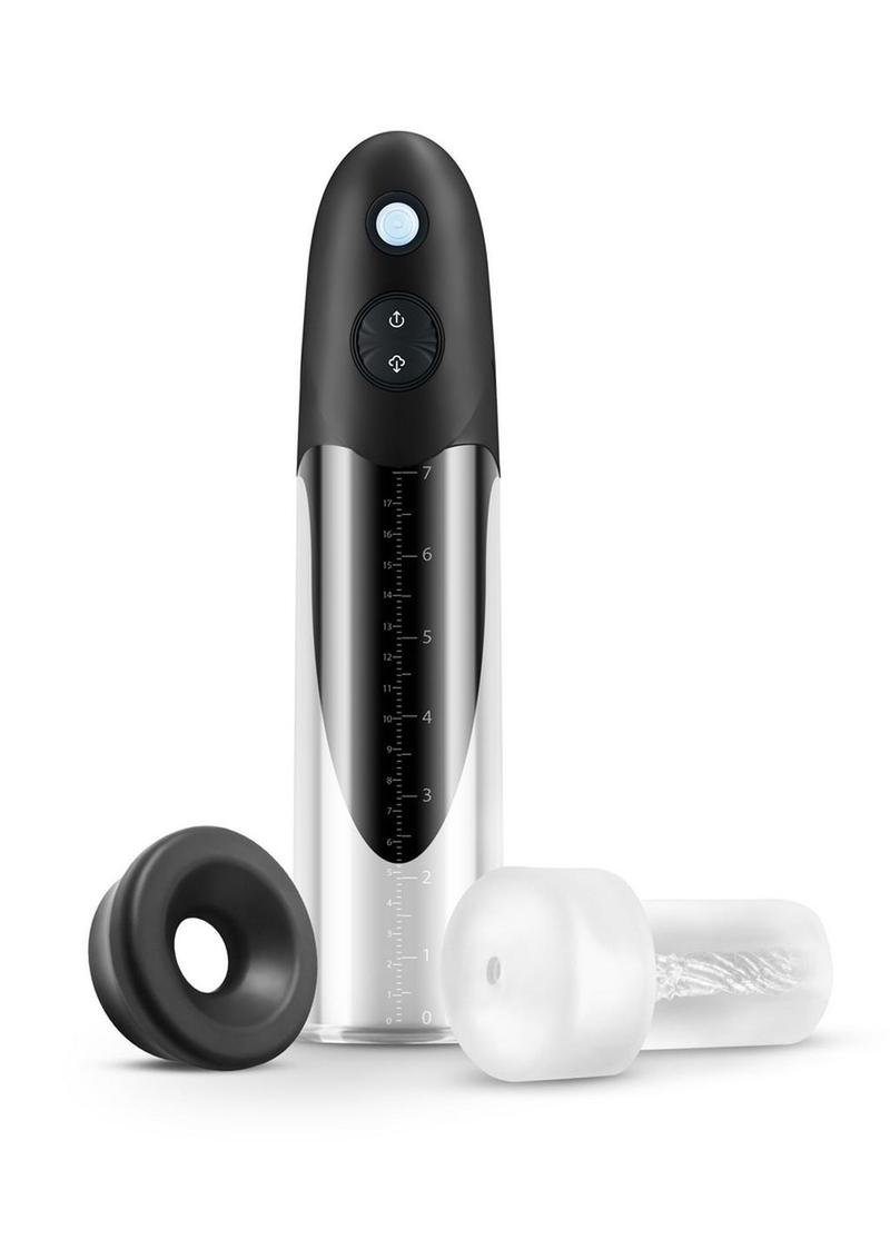 Penis Pump Rechargeable Hands Free Cordless Kit With Progress Tracking