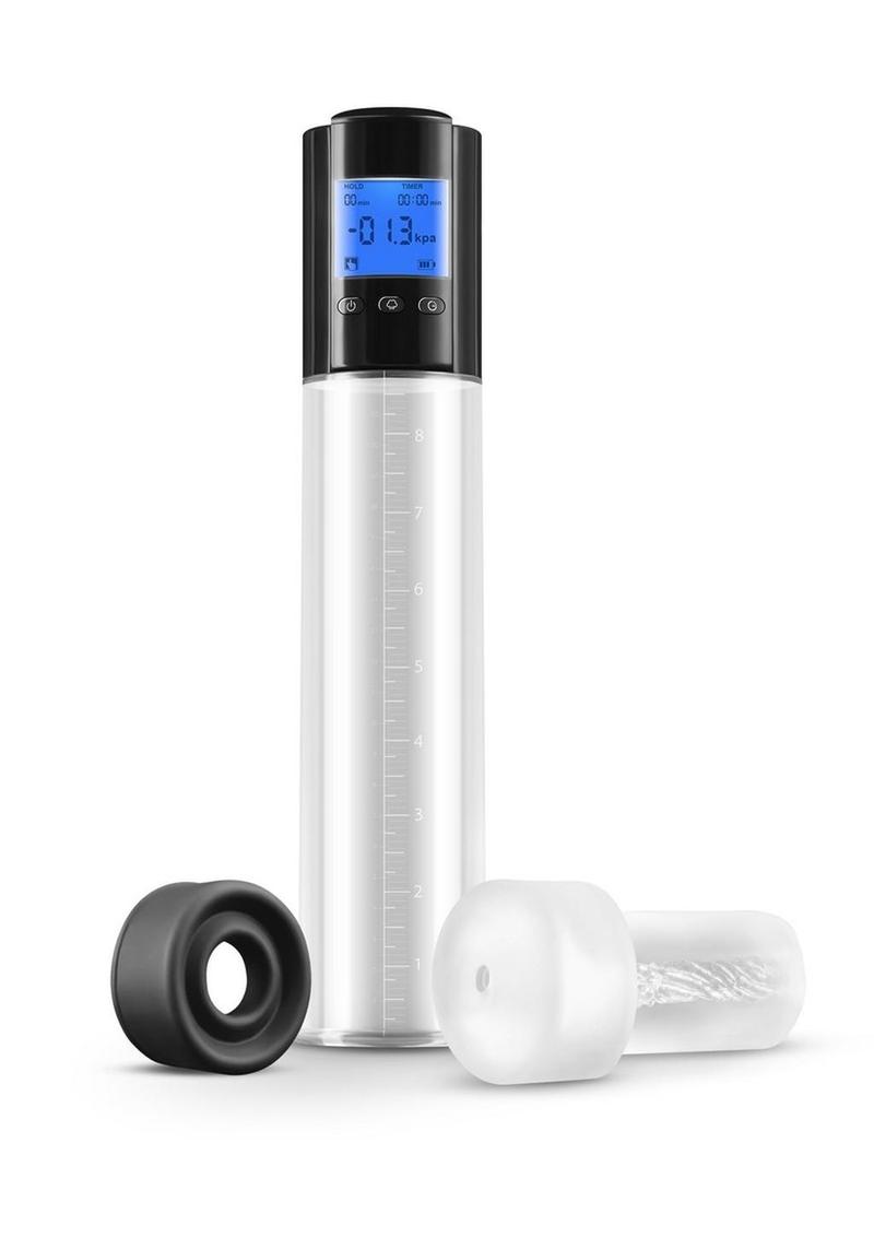 Penis Pump Rechargeable With Adjustable Suction Clear Chamber