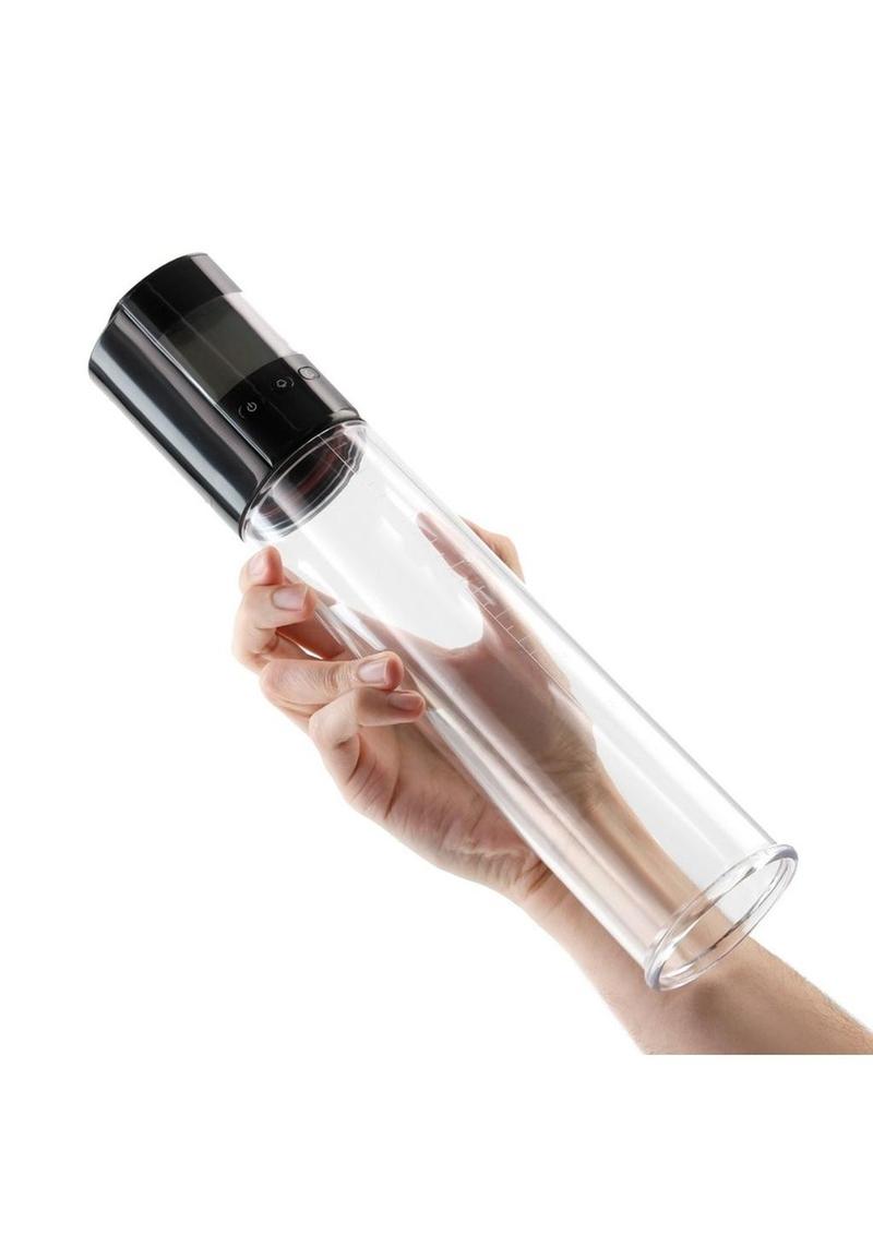 Penis Pump Rechargeable With Adjustable Suction Clear Chamber