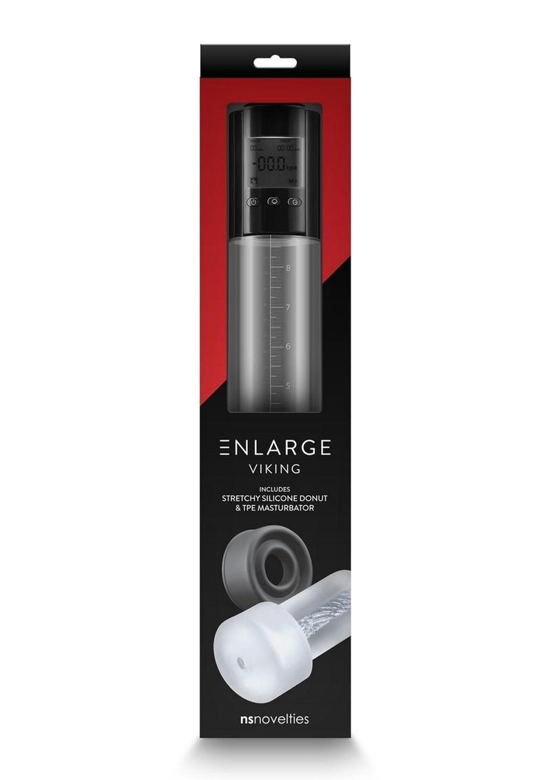 Penis Pump Rechargeable With Adjustable Suction Clear Chamber