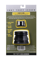 Fort Troff Full Metal Jacket Weighted Silicone Cock Ring 2 Piece Set