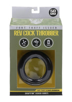 Vibrating Cock Ring Throbber 50mm Rechargeable Silicone