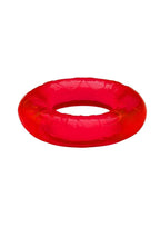 2 Pack Rock Candy Gummy Cock Ring One Size Fits Most Extra Snug Vibrant Red