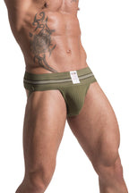 GYM Old School 2.0 Jockstrap with 3" Waistband (1-Pack)