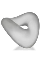 Silicone Cock Ring Form Surround Minimalist Clear Ice Design