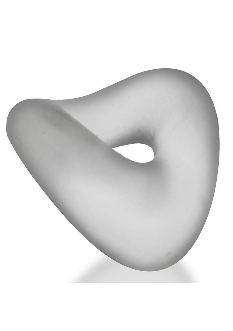 Silicone Cock Ring Form Surround Minimalist Clear Ice Design