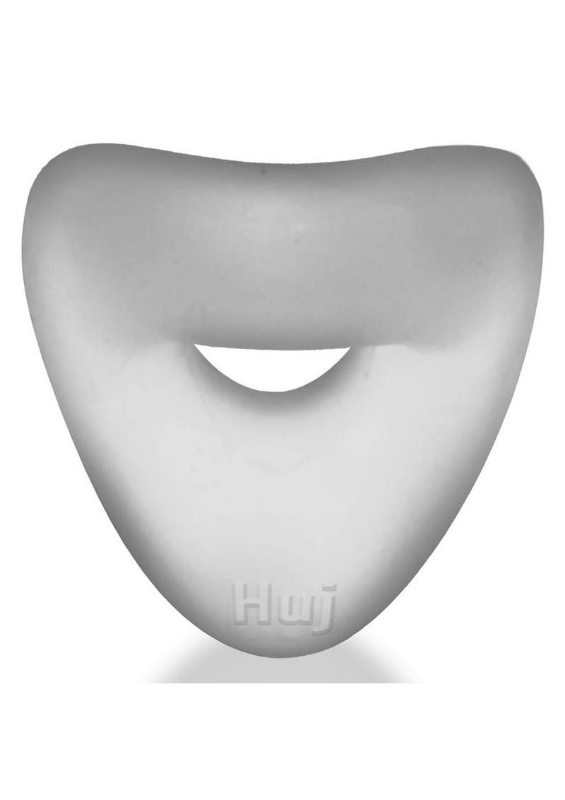 Silicone Cock Ring Form Surround Minimalist Clear Ice Design