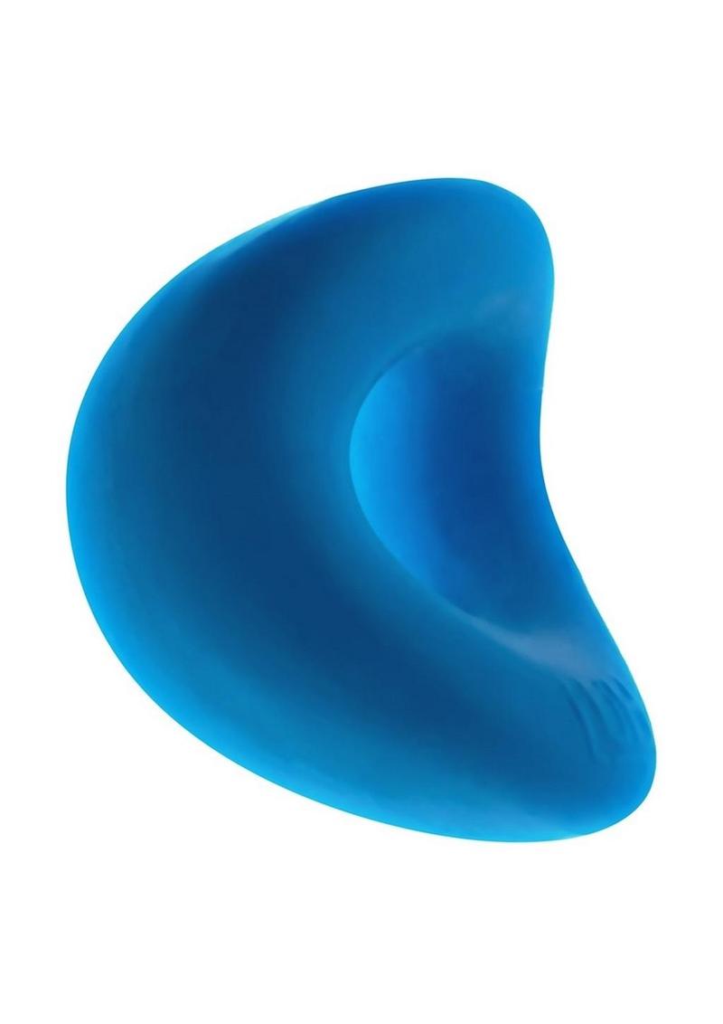 Silicone Cock Ring Form Surround Minimalist Clear Ice Design