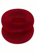Stiffy Bulge Silicone Cock Rings 2-Pack Body Safe Cherry Ice