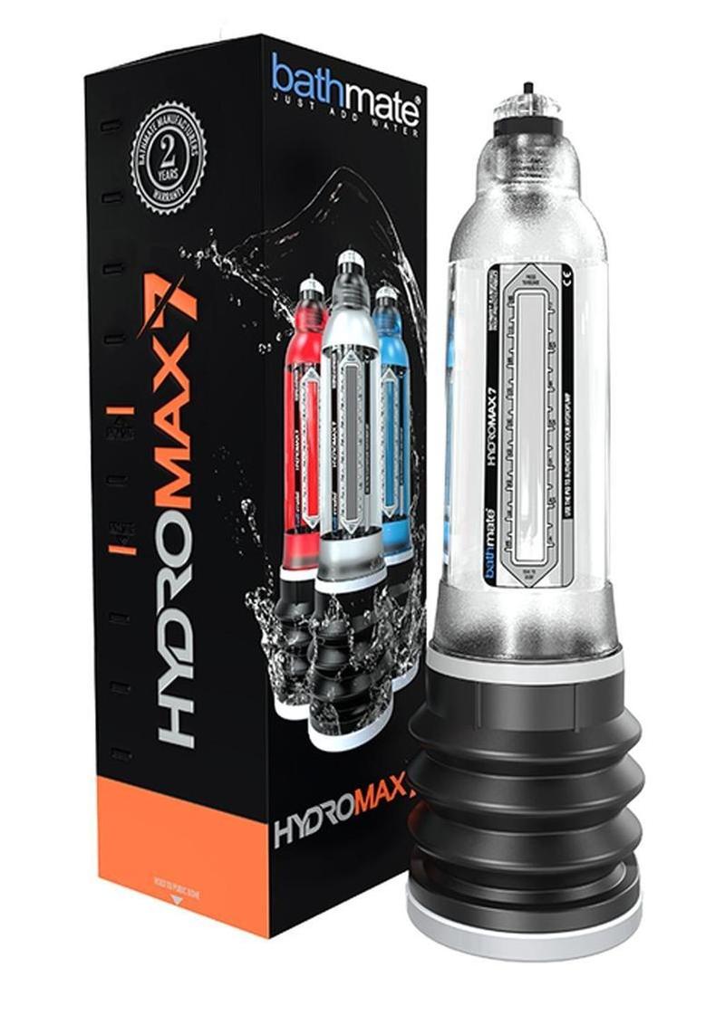 Bathmate Hydromax7 Water Powered Penis Pump Natural Enlargement