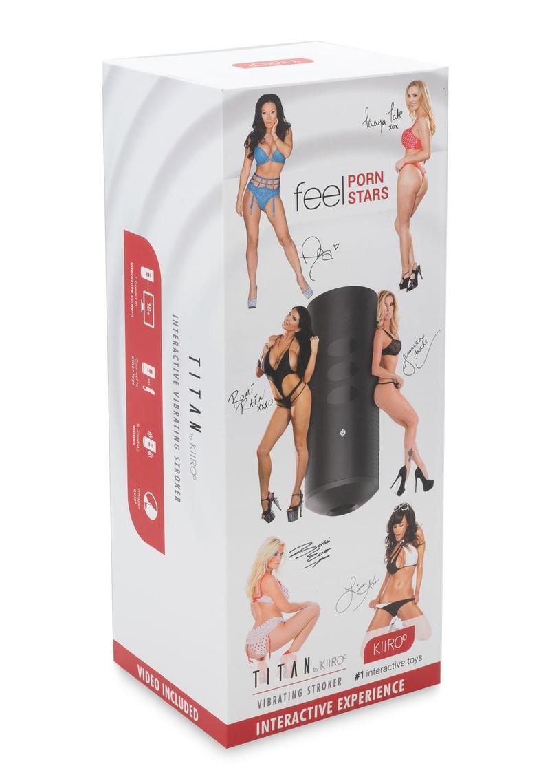 Kiiroo Titan Interactive Vibrating Feel Experience Masturbator