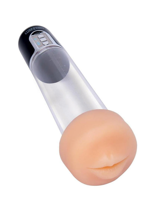 2 in 1 Blowjob Sucker and Penis Enlarger Pump Hands Free