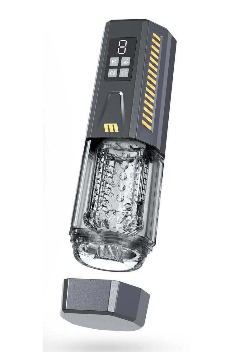 Vibrating Rotating Stroker Masturbator 7 Rotation Modes Rechargeable
