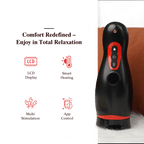 MoonHorn | App Control Suction and Vibrating Male Masturbator with Phone Holder