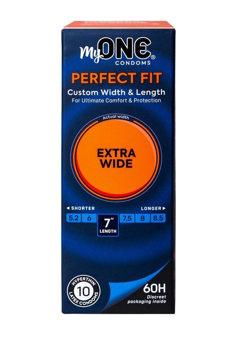 MyONE Extra Wide Condoms Custom Fit For Precise Sizing